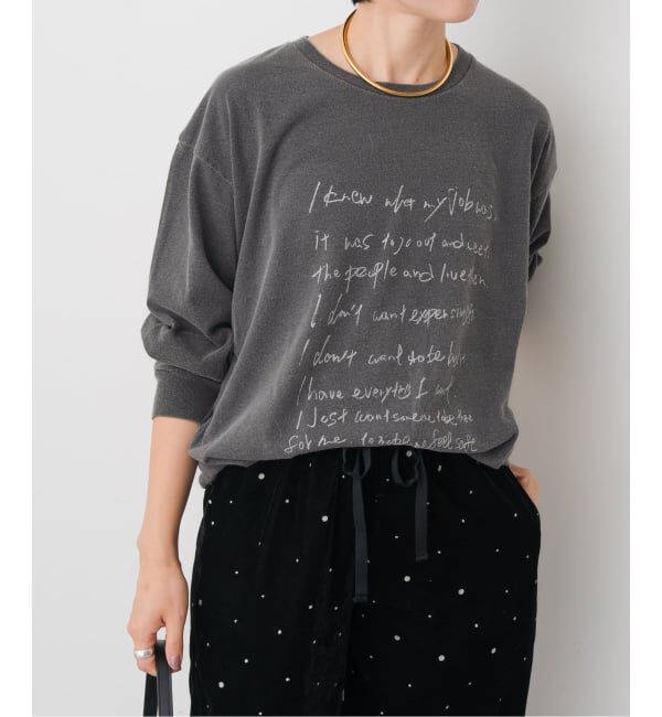 Spick and Span「J.J.Mercer / ジェイジェイマーサー LONG SLEEVE Tシャツ」|Tシャツ・カットソー|