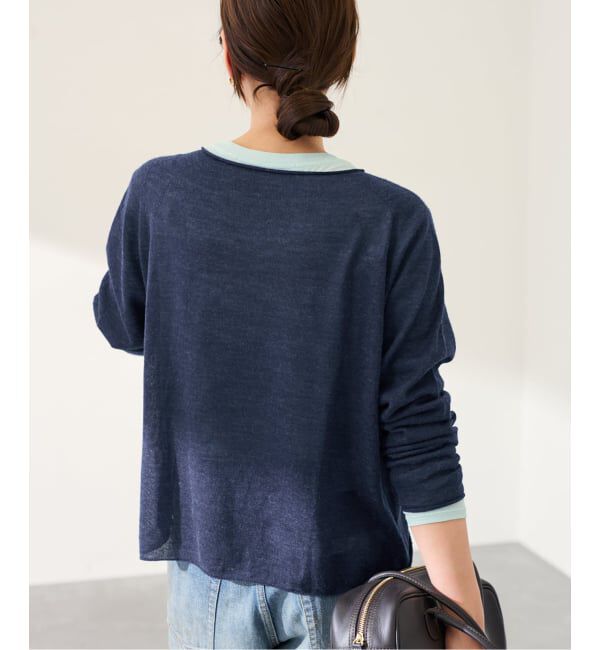 FRAMeWORK「≪手洗い可≫ウォッシャブルアルパカミックスナイロンポンチョニット」|ニット・セーター|