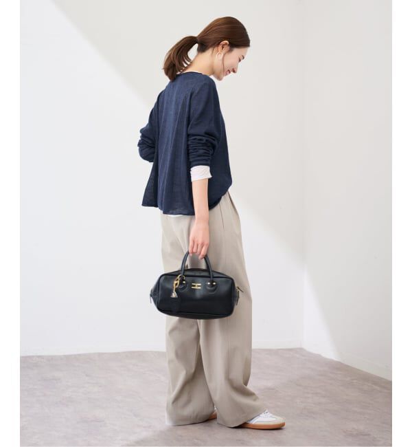 FRAMeWORK「≪手洗い可≫ウォッシャブルアルパカミックスナイロンポンチョニット」|ニット・セーター|