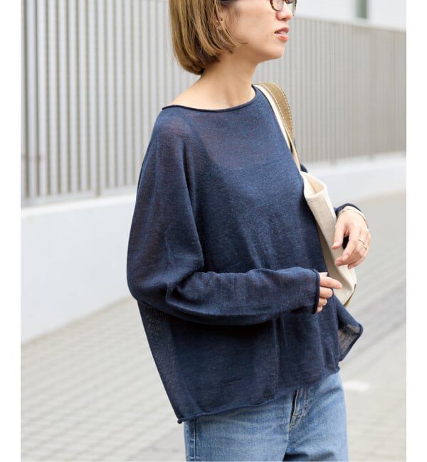 FRAMeWORK「≪手洗い可≫ウォッシャブルアルパカミックスナイロンポンチョニット」|ニット・セーター|