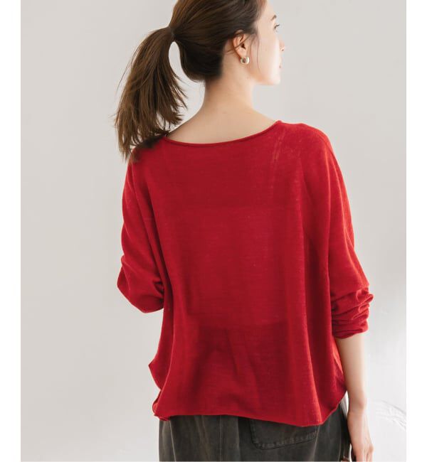 FRAMeWORK「≪手洗い可≫ウォッシャブルアルパカミックスナイロンポンチョニット」|ニット・セーター|