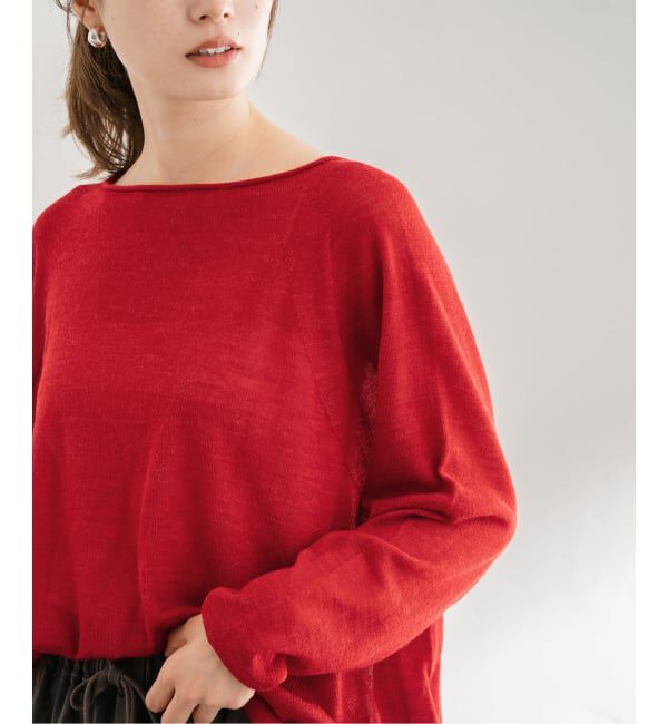 FRAMeWORK「≪手洗い可≫ウォッシャブルアルパカミックスナイロンポンチョニット」|ニット・セーター|