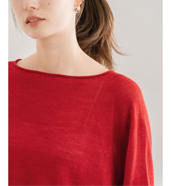 FRAMeWORK「≪手洗い可≫ウォッシャブルアルパカミックスナイロンポンチョニット」|ニット・セーター|