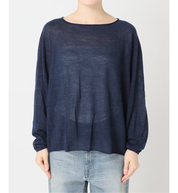 FRAMeWORK「≪手洗い可≫ウォッシャブルアルパカミックスナイロンポンチョニット」|ニット・セーター|