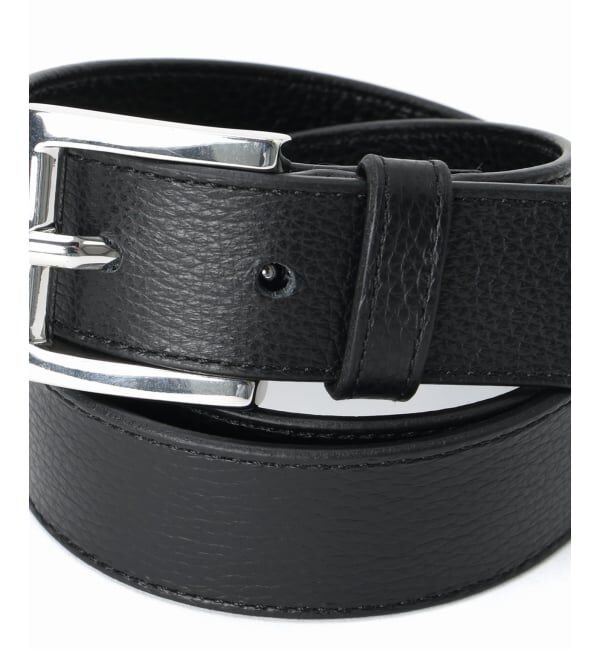 NOBLE「ATELIER AMBOISE/アトリエ アンボワーズ スクエアバックルベルト(ブラック)」|ベルト|