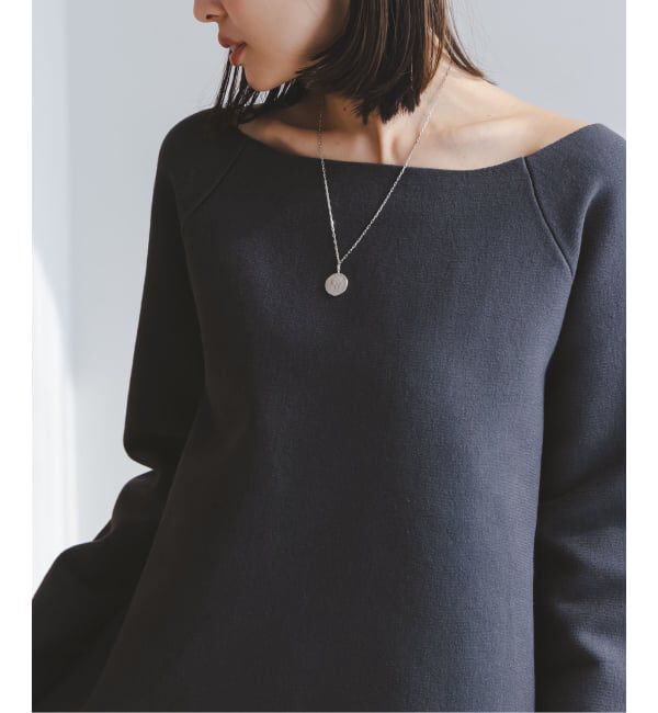 NOBLE「《セットアップ対応》ボートネックスムースニット」|ニット・セーター|