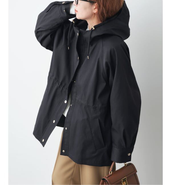 Spick and Span「撥水ツイルフーディーブルゾン」|その他|