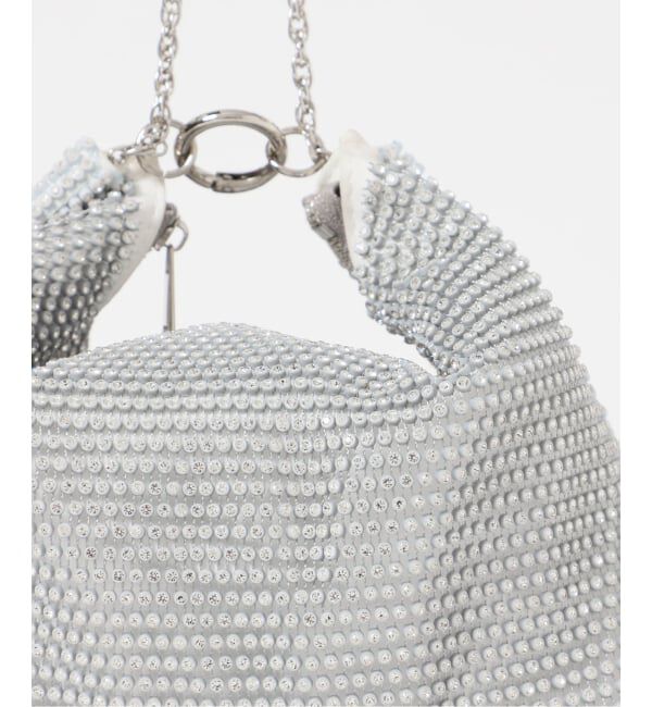 NOBLE「2WAYラインストーンバッグ」|ハンドバッグ|