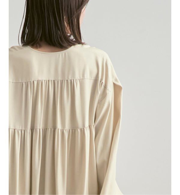 NOBLE「ヴィンテージツイルギャザーミニワンピース」|ワンピース|