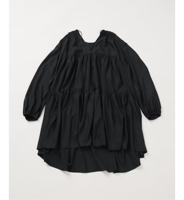 NOBLE「ヴィンテージツイルギャザーミニワンピース」|ワンピース|