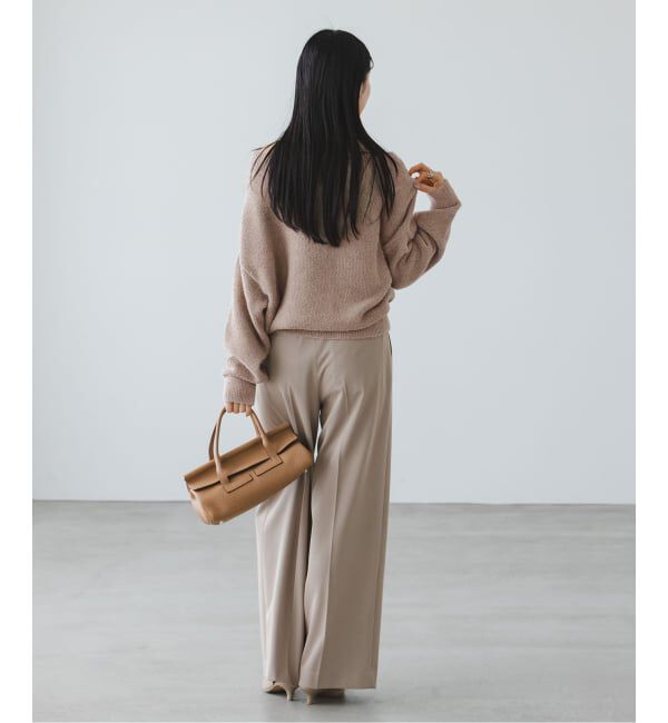 NOBLE「《WEB限定カラー・追加》ドライミックスモールニットプルオーバー」|ニット・セーター|