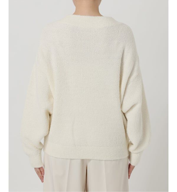 NOBLE「《WEB限定カラー・追加》ドライミックスモールニットプルオーバー」|ニット・セーター|