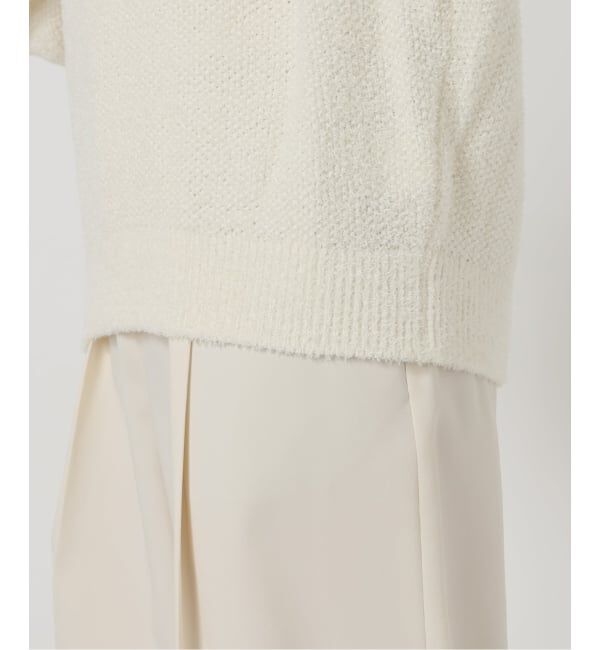 NOBLE「《WEB限定カラー・追加》ドライミックスモールニットプルオーバー」|ニット・セーター|