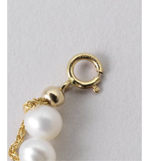 Spick and Span「jour couture / ジュール クチュール 別注パール*チェーンネックレス*」|ネックレス|