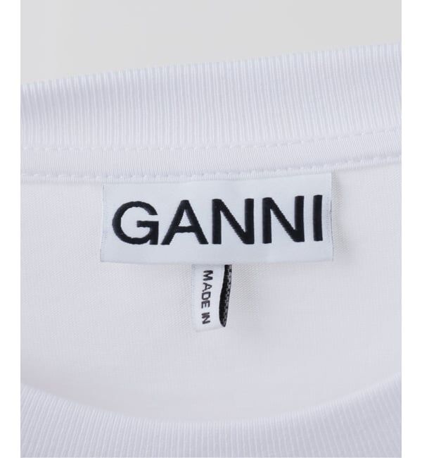 U by SPICK&SPAN「GANNI / ガニー Basic Cotton Jersey T-shirt Boots」|Tシャツ・カットソー|