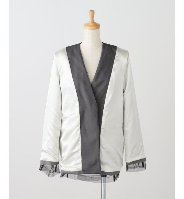  「レイヤードチュールジャケット」|その他|