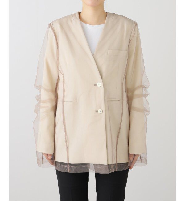  「レイヤードチュールジャケット」|その他|