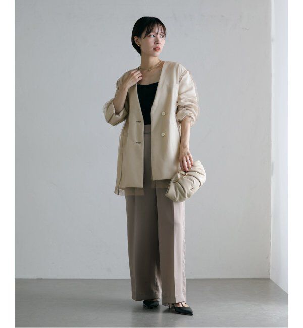  「レイヤードチュールジャケット」|その他|