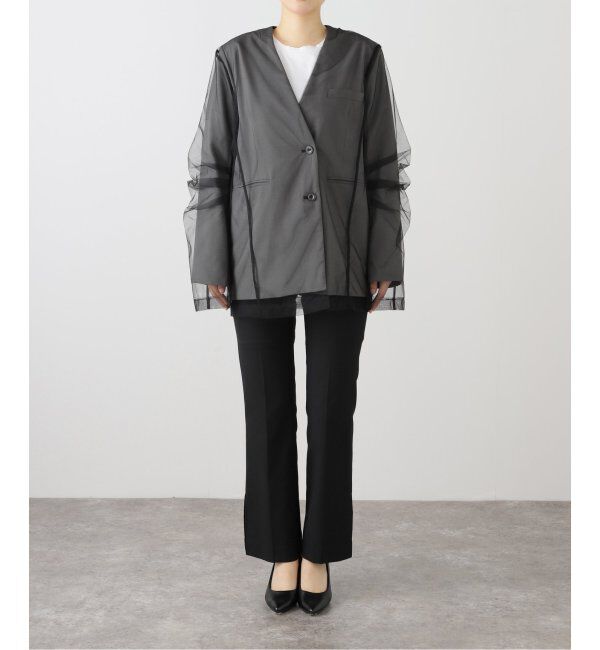  「レイヤードチュールジャケット」|その他|