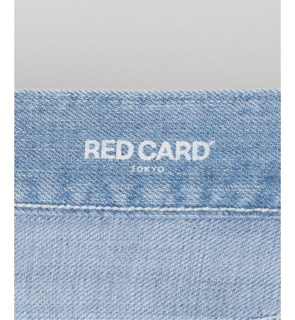  「【洗える】RED CARD TOKYO/レッドカードトーキョー Slogan denim」|デニム|