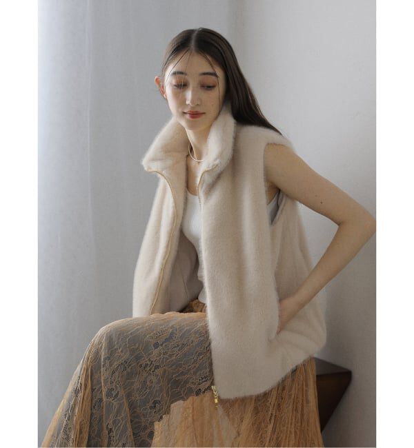  「【洗える】スタンドカラーファージレ」|その他|