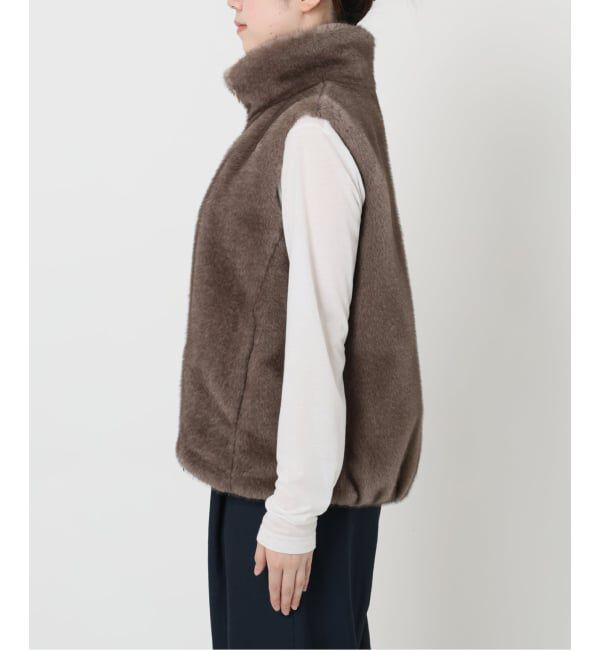  「【洗える】スタンドカラーファージレ」|その他|