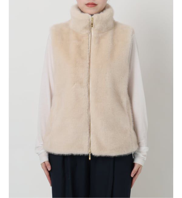  「【洗える】スタンドカラーファージレ」|その他|