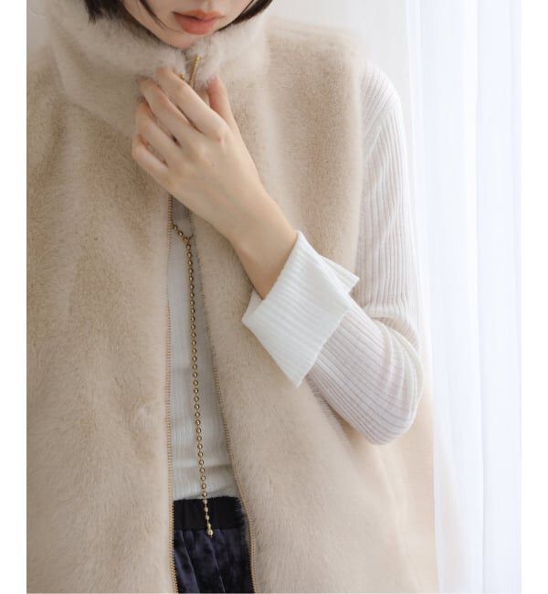  「【洗える】スタンドカラーファージレ」|その他|