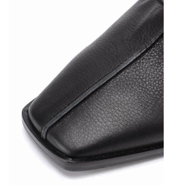  「《追加》GRISEレザースクエアクロスシームアンクルフラット」|その他|