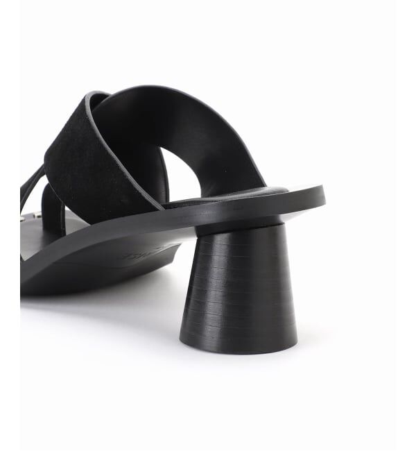 GRISE「《予約》GRISE5cmレザーEDGEトングサンダル」|サンダル|