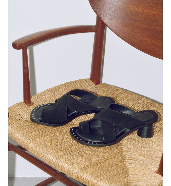 GRISE「《予約》GRISE5cmレザーEDGEトングサンダル」|サンダル|