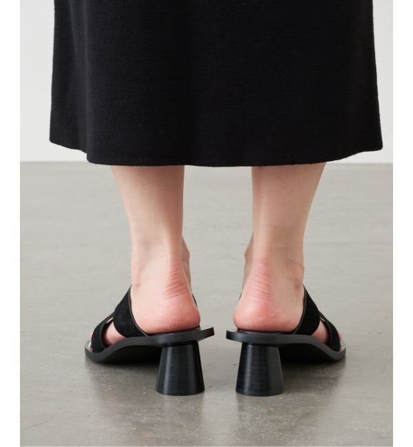 GRISE「《予約》GRISE5cmレザーEDGEトングサンダル」|サンダル|