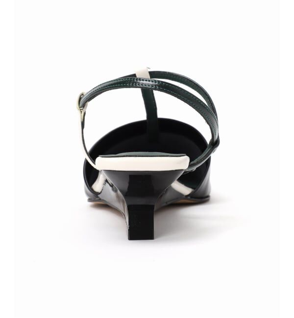 GRISE「《予約》GRISE4cmスクエアARTYスリングバック」|パンプス|