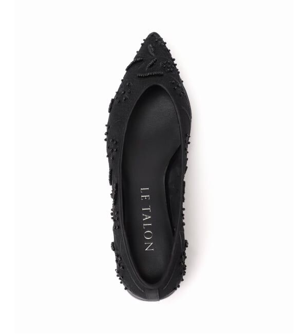  「《予約》ポインテッドフラワーエンブロイダリーフラット」|その他|