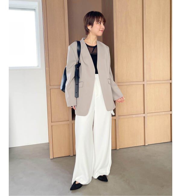  「《予約》ポインテッドフラワーエンブロイダリーフラット」|その他|