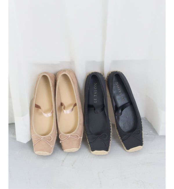  「《予約》スクエアエスパドリーユバレエ」|バレエシューズ|