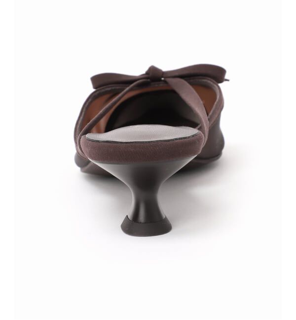  「《追加予約》3.5cmシアーリボンミュール」|パンプス|