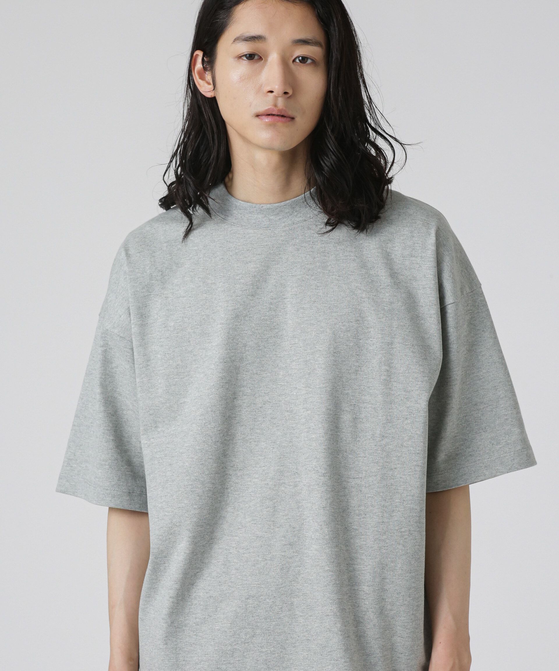 nano･universe「Anti Soaked 汗染み防止 クルービッグTシャツ」|Tシャツ・カットソー|