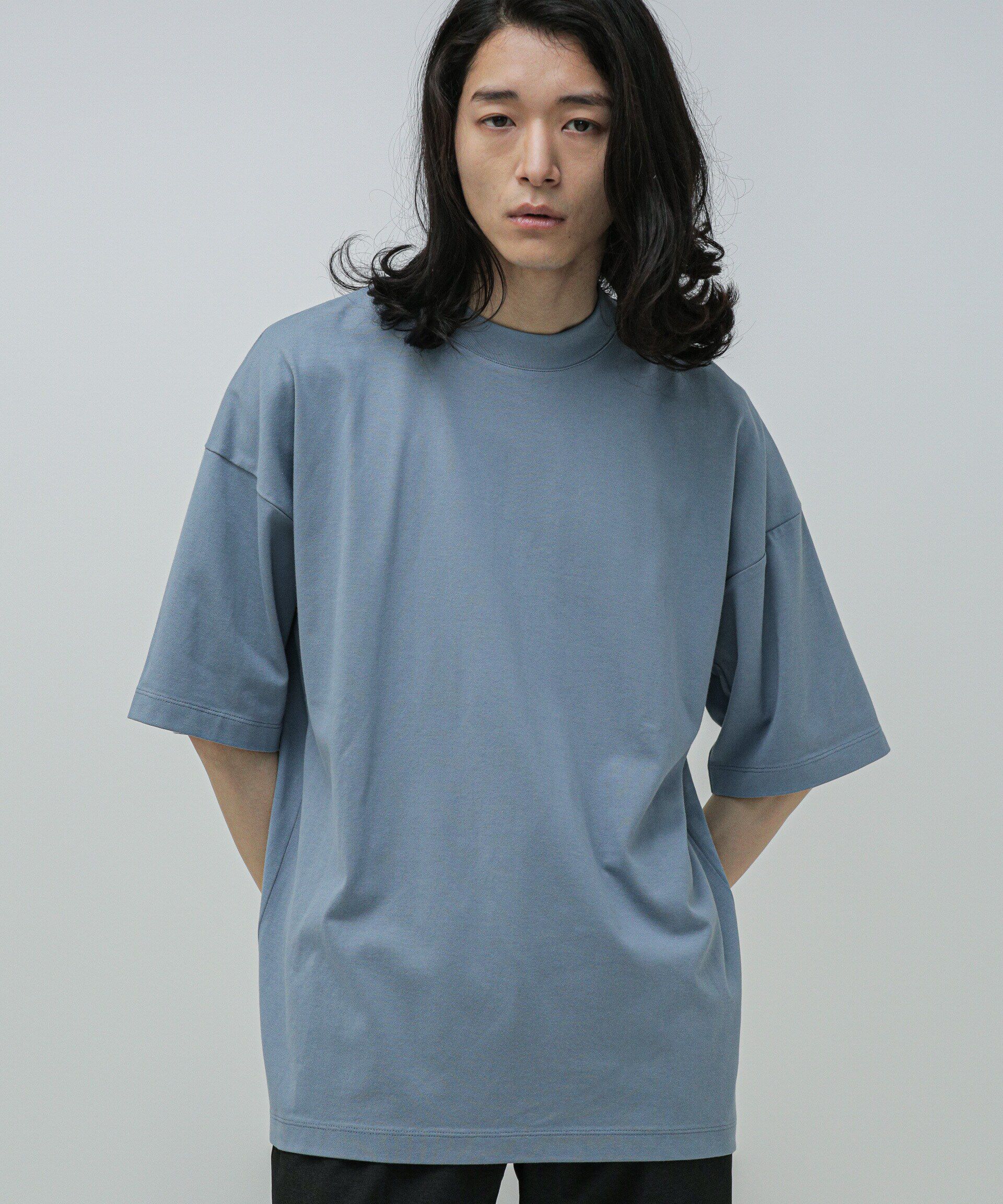 nano･universe「Anti Soaked 汗染み防止 クルービッグTシャツ」|Tシャツ・カットソー|