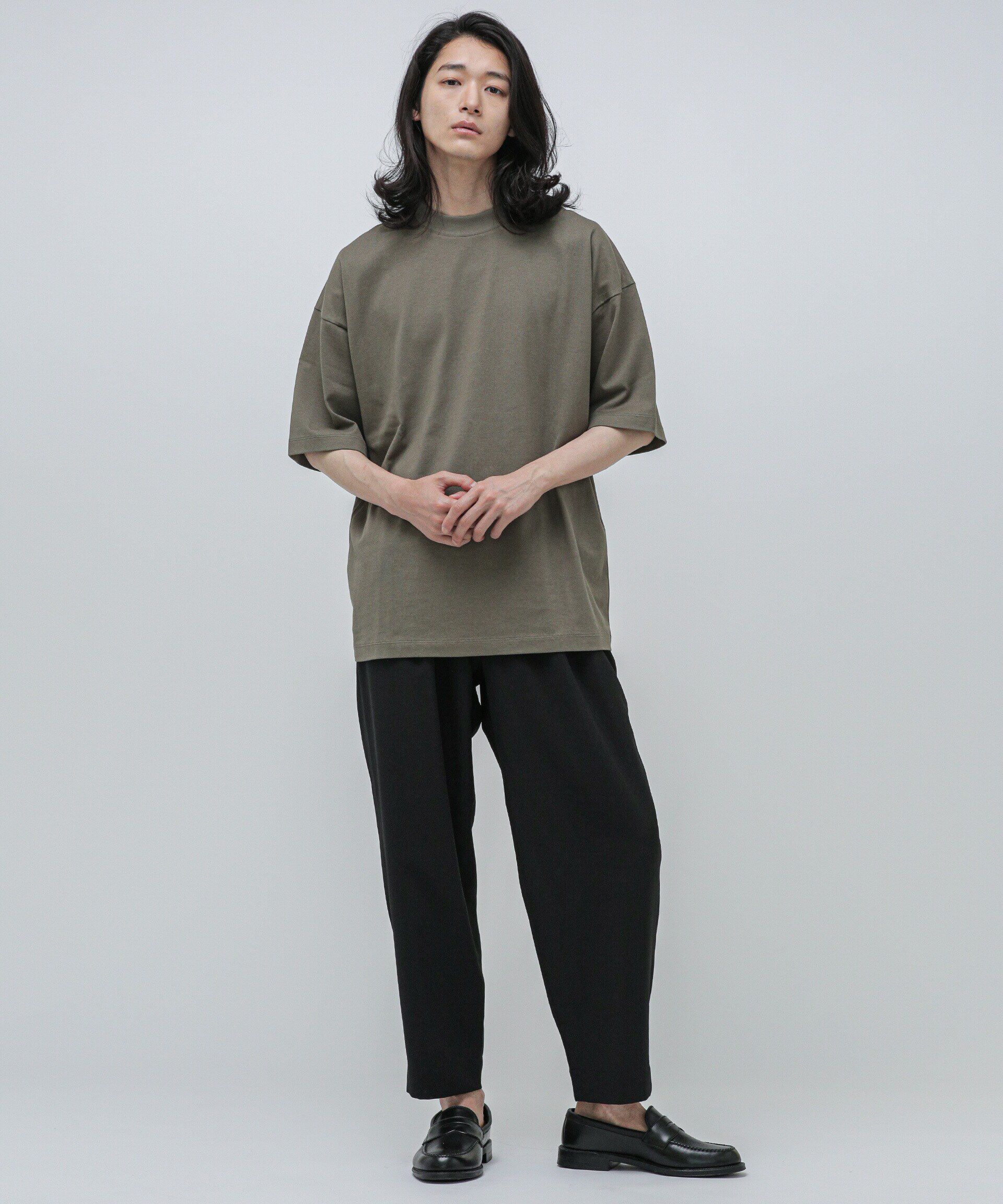 nano･universe「Anti Soaked 汗染み防止 クルービッグTシャツ」|Tシャツ・カットソー|