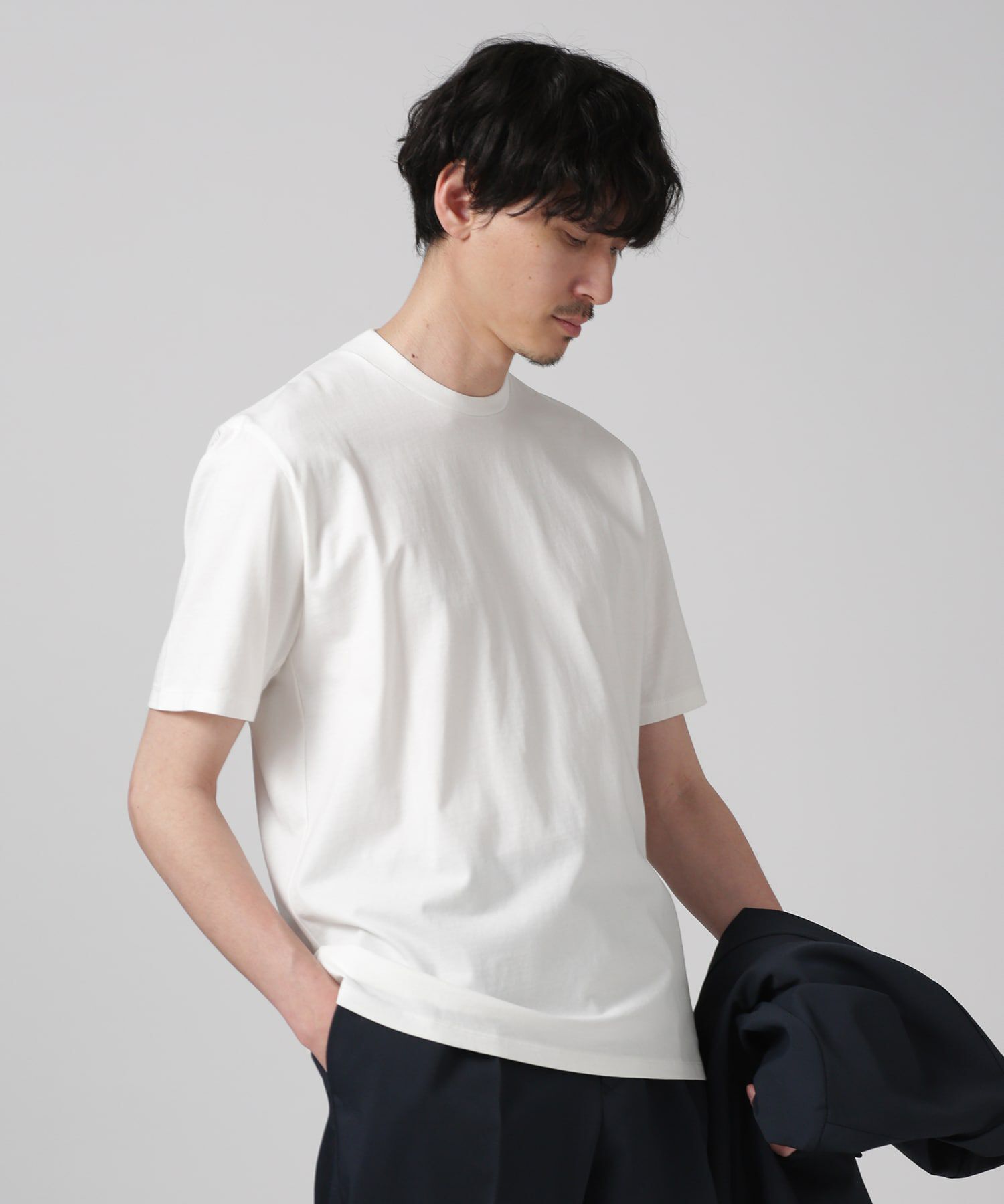 nano･universe「LB.03/ジャケT 半袖」|Tシャツ・カットソー|