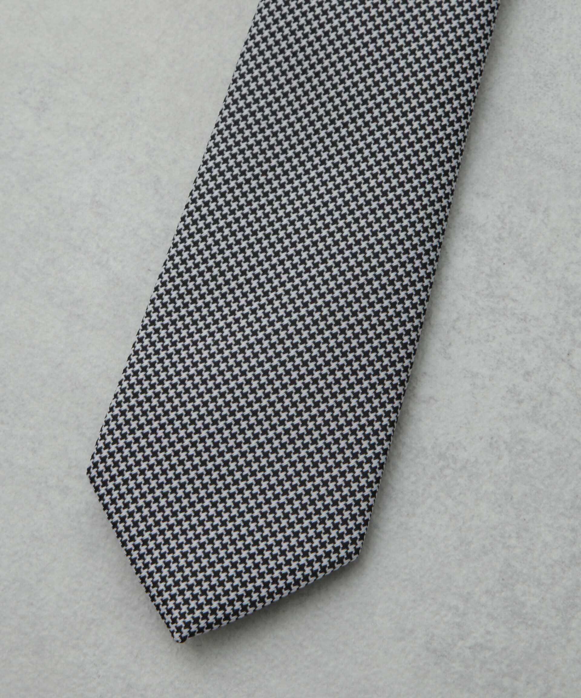 nano･universe「京都ウォッシャブルハウンドトゥースネクタイ」|ネクタイ・蝶ネクタイ|