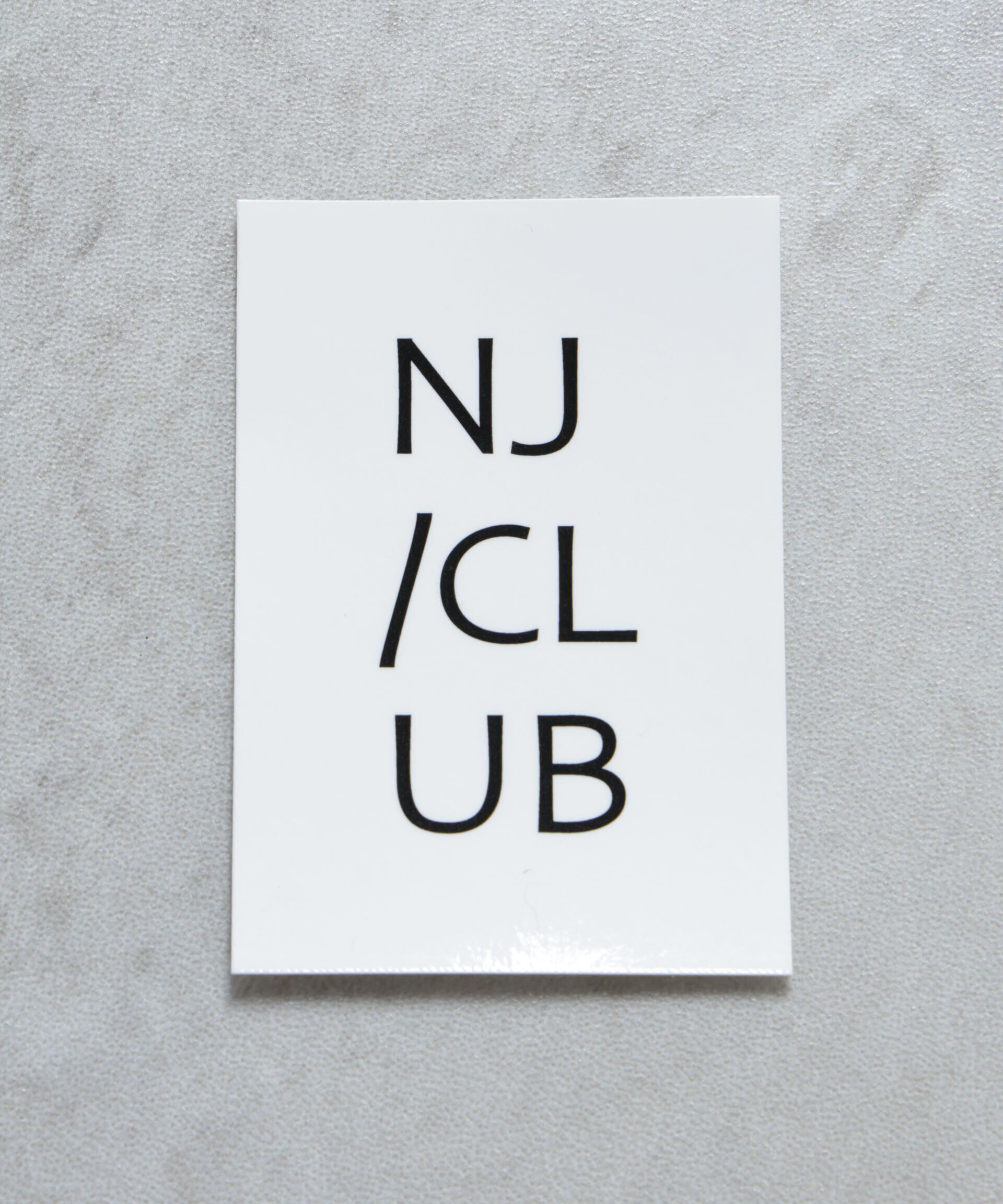 NANO universe「「NJ/CLUB」CARRYSTOCKKIT&BAG ステッカーセット」|その他|