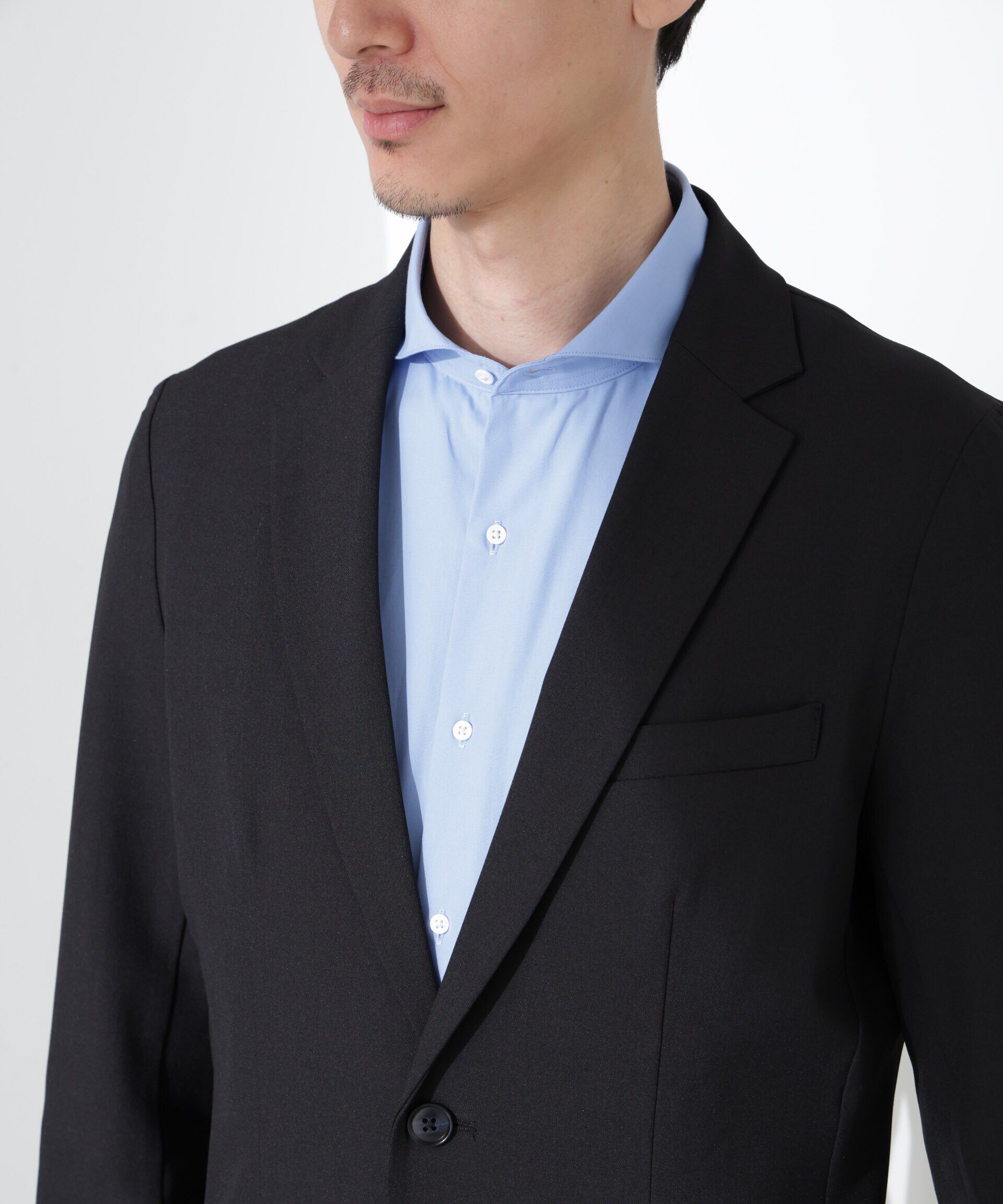 nano･universe「ドライストレッチ セットアップ」|スーツ|