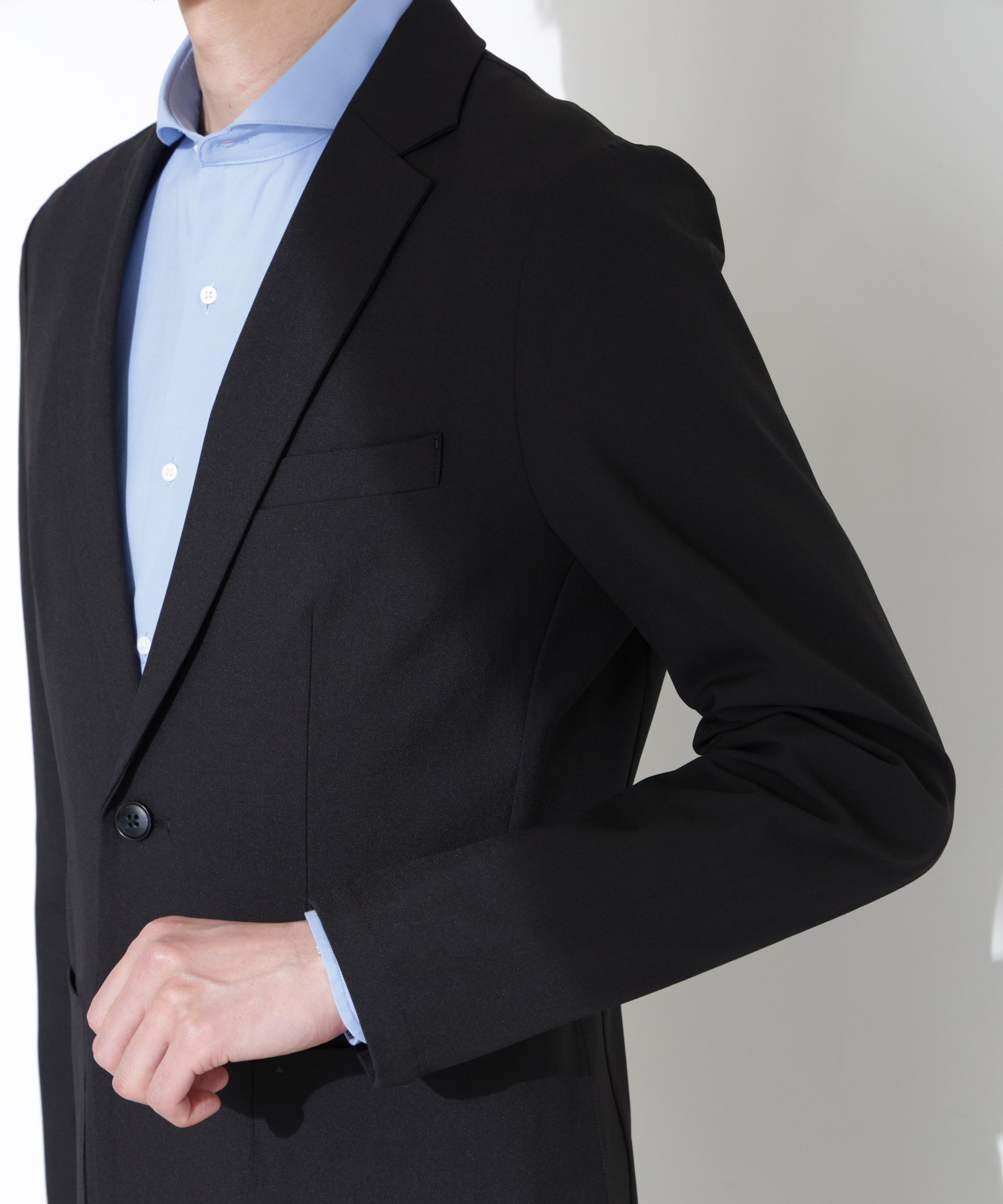 nano･universe「ドライストレッチ セットアップ」|スーツ|