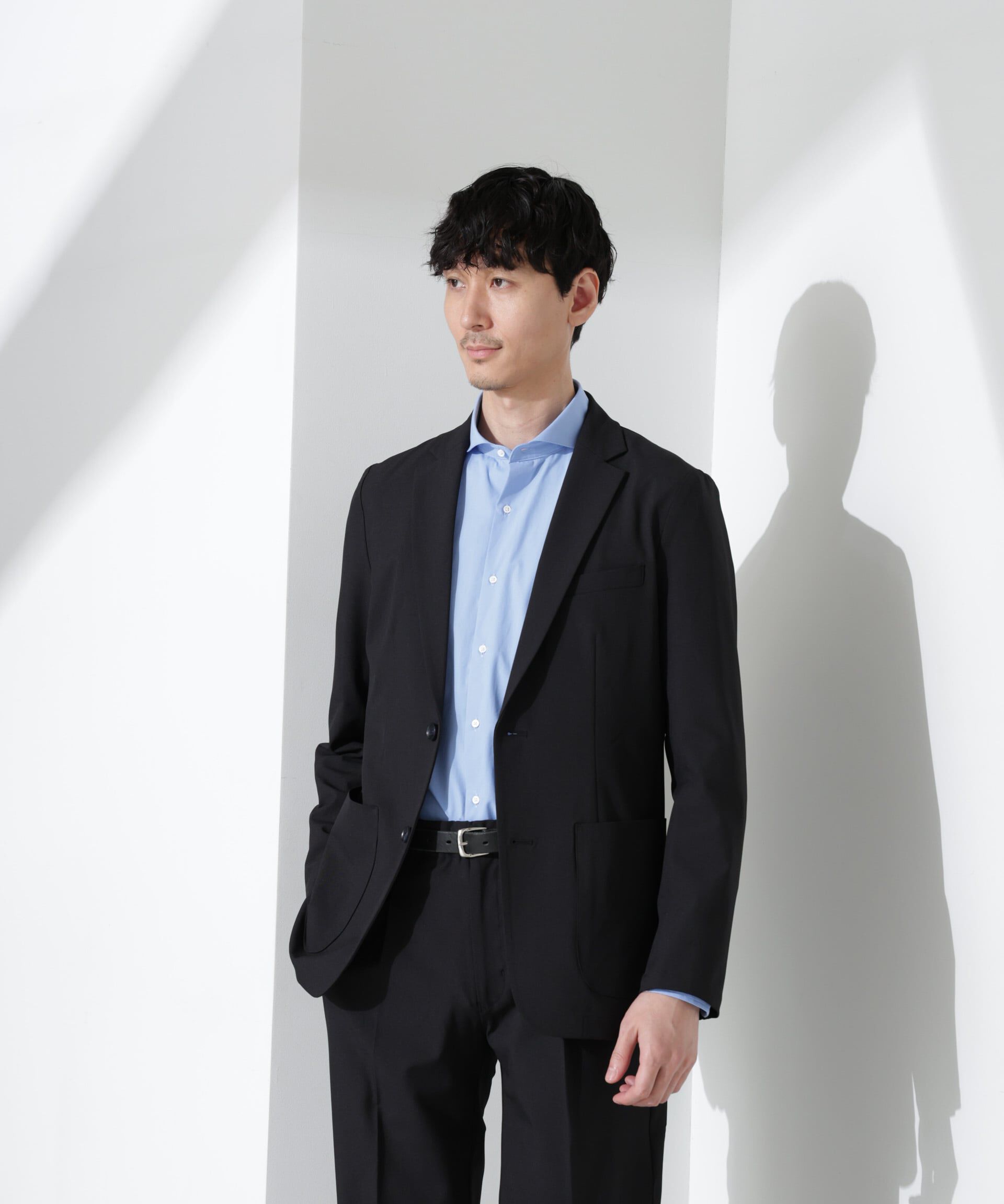 nano･universe「ドライストレッチ セットアップ」|スーツ|