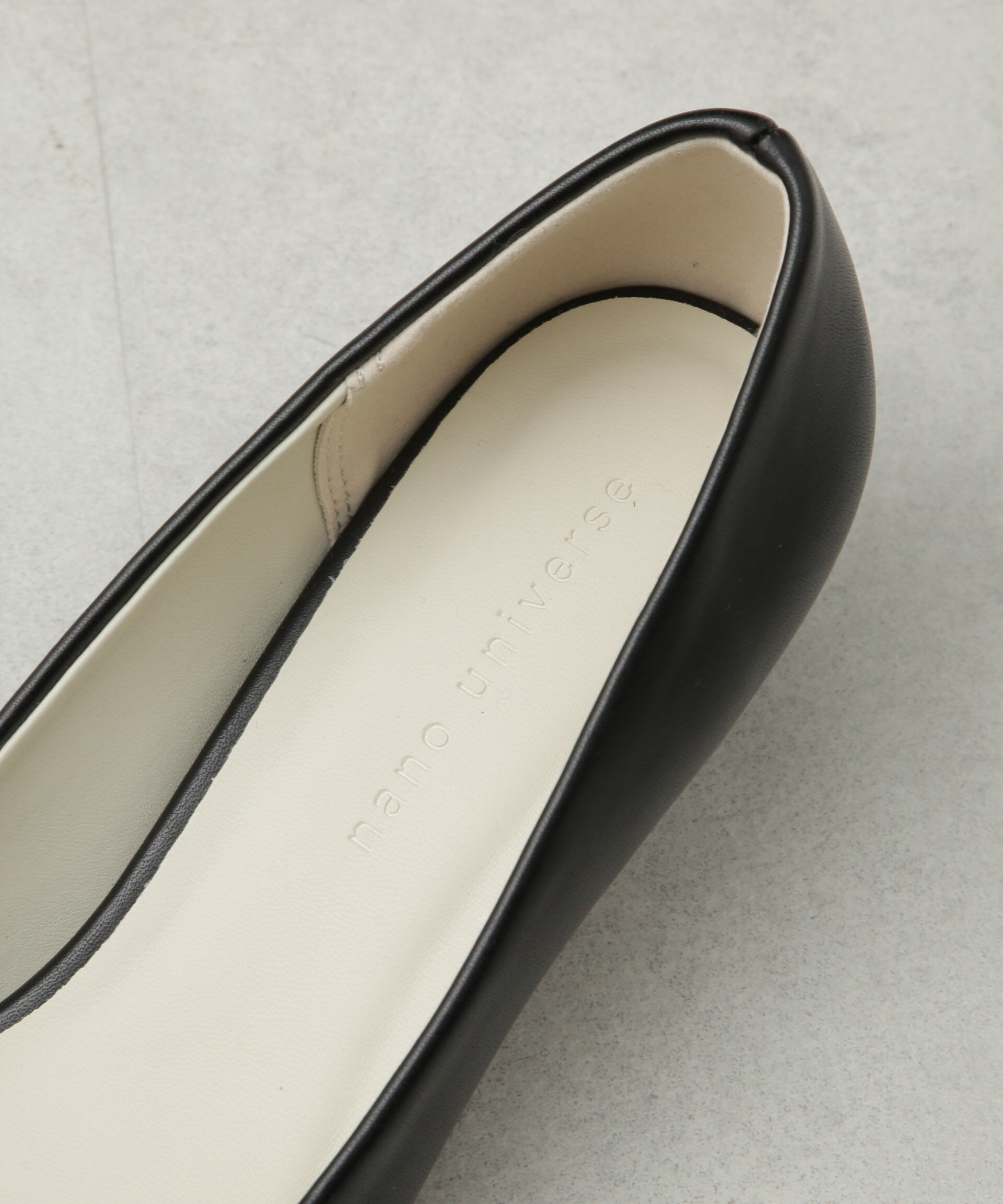 nano･universe「リボンローヒールパンプス」|ビジネス・ドレスシューズ|