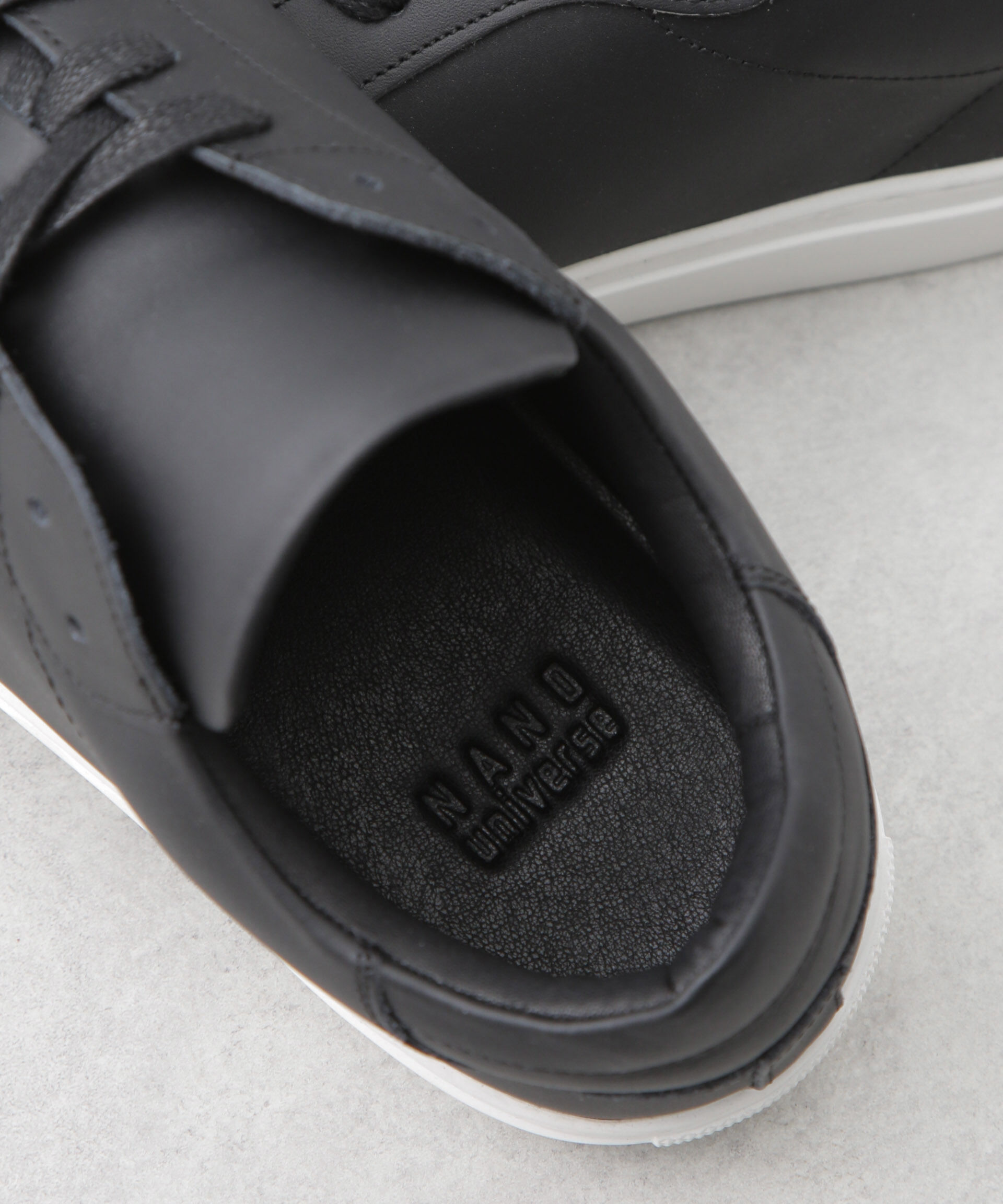 nano･universe「「Damerino」ダメリーノレザースニーカー」|スニーカー|