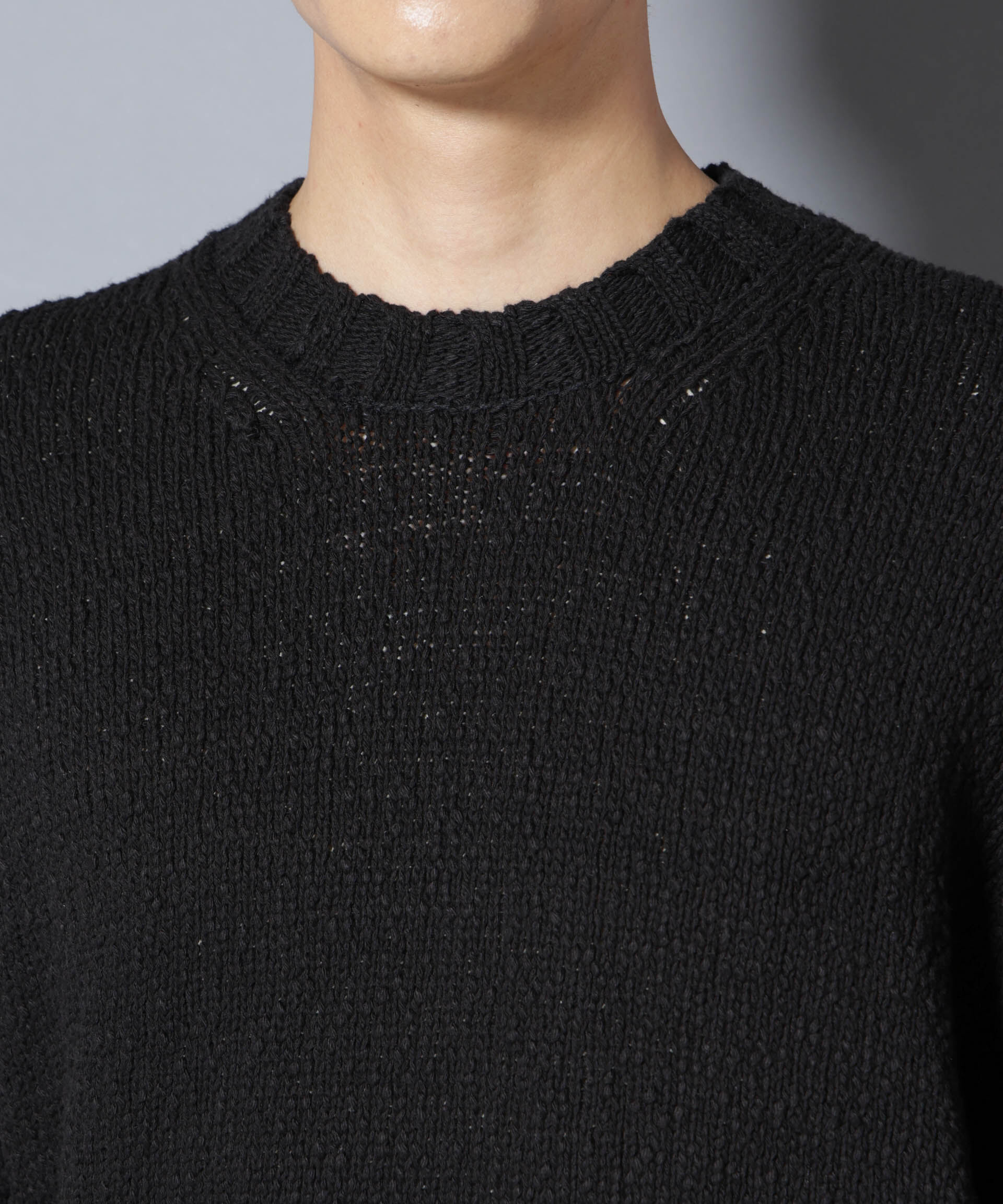 nano･universe「SRUB LILYYARN クルーネックニット」|ニット・セーター|