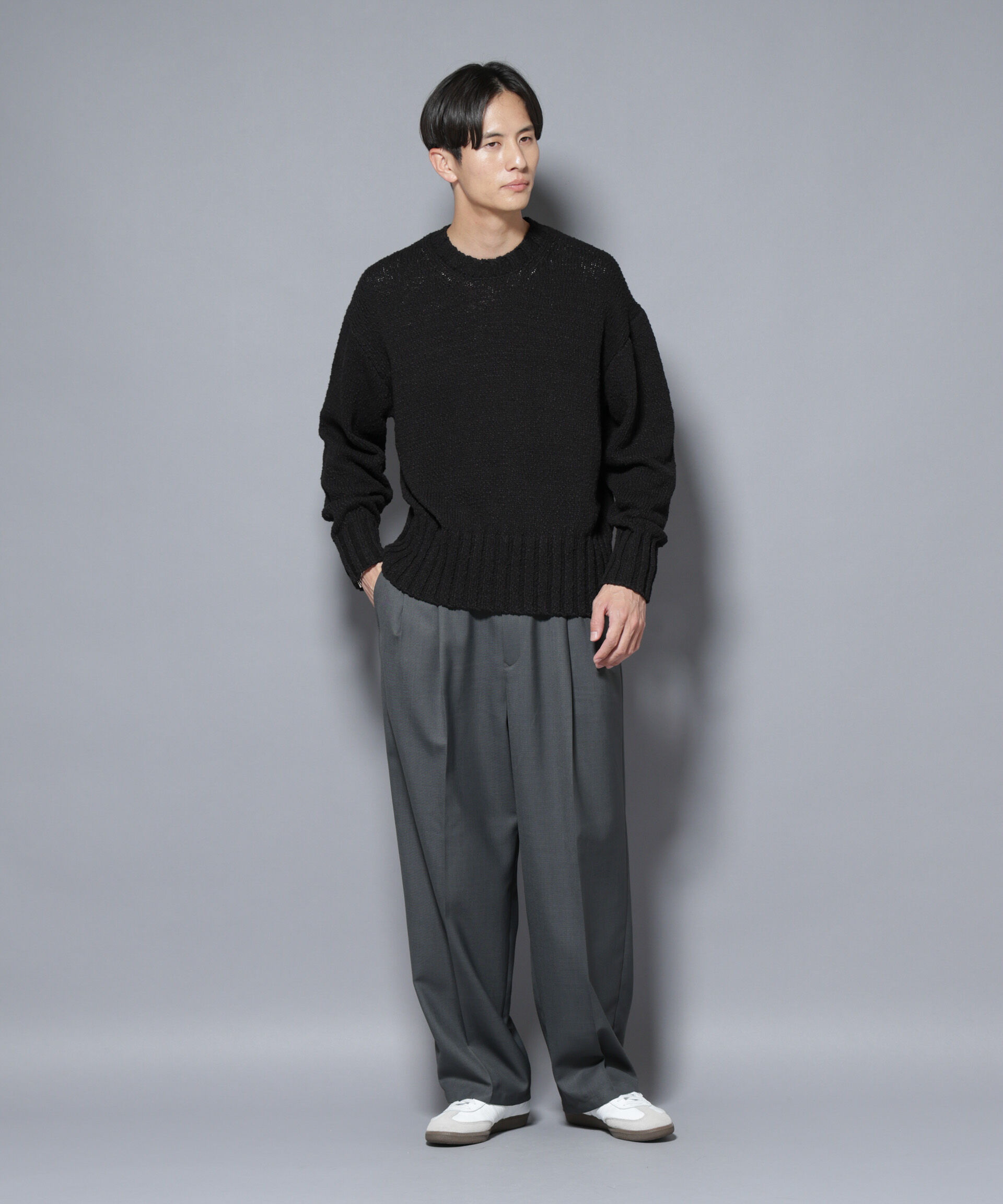 nano･universe「SRUB LILYYARN クルーネックニット」|ニット・セーター|